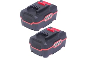 HHIMXPO Pack de dos baterías de litio – ion de repuesto 18 V 5,2 ah compatible con las herramientas eléctricas inalámbricas einhell 18 V, Not 4 Ah