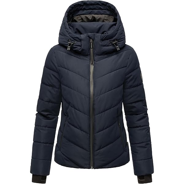 Damen Winterjacke Mit Daunenfüllung – Warmer Wintermantel Im Dufflecoat-Stil, Retro & Lässig