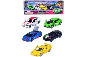 Majorette - Viva L'Italia Giftpack - Voitures Miniatures en Métal - Echelle 1/64ème - Coffret 5 Véhicules - 212053178