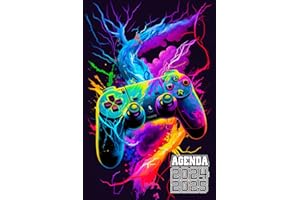 Agenda scolaire 2024 -2025: Spécial gamers avec illustrations, citations & icones, idéal pour collégiens et lycéens. Edition : Inimitables agendas