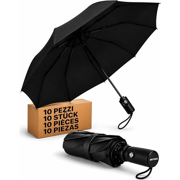 Uposao Parapluie Pliant, Parapluie Compact Parapluie Pliant Résistant Au Vent Mini Parapluie 8 Côtes Protection UV Parapluies De Poche Et Parapluies De Voyage pour Homme Et Femme