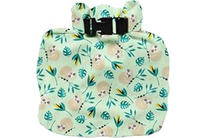 Bambino Mio, Out & About Wet Bag - Travel, Waterproof, Reusable Nappy Storage Bag, Swinging Sloth