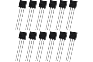 The Lord of the Tools 200pcs 2N4401 TO-92 NPN Transistor 40V 0.6A pour Électronique DIY Projet Amplificateur Panneau Solaire Chargeur Circuit Développement de Produit Alimentation à Découpage