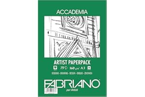 Unbekannt Fabriano Drawing Paper, COTTON, White, 29.7 x 442 x 0.5 cm