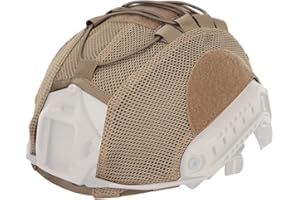 WarmHeartting Taktischer Helmüberzug Fast Helmbezug Helm Abdeckung Airsoft Helm Zubehör