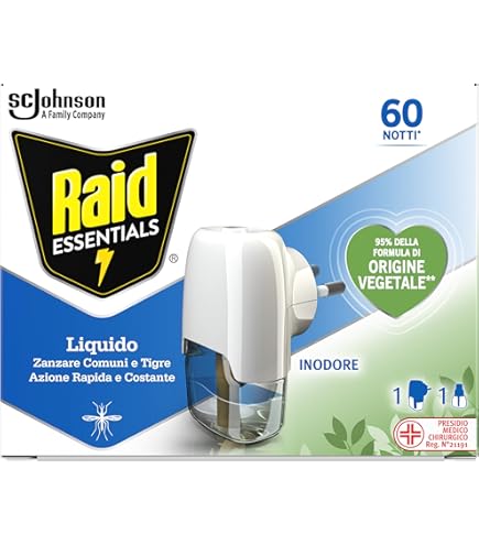 ricarica vape liquido inodore Ricarica Liquida per Diffusore Elettrico contro Zanzare Comuni e Tigre Vape main image 1