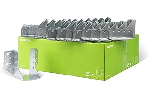 Alberts 846954 Balkenschuh | Typ A | sendzimirverzinkt | 60 x 100 mm | 25er Set