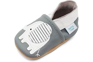 Dotty Fish Scarpe Pelle, Unisex-Bambini e Ragazzi, Medium