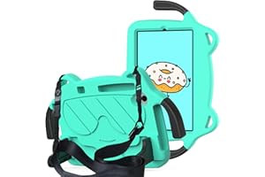 ZORSOME Étui pour enfants Lenovo Tab M10 Plus 3ème génération 10,6" TB-125FU/128FU/128XU - Léger en EVA + PC - Résistant aux chocs - Avec poignée et bandoulière (vert)