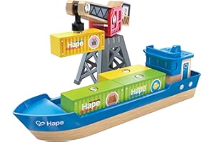 Hape Nave da Carico e Gru – Diventa un Esperto del Trasporto Marittimo