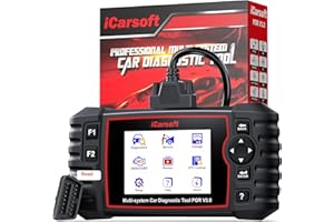 iCarsoft POR V3.0 Scanner for Porsche, 27 Reset Services OBD2 Scanner Code Reader, OIL/BLD/EPB/SAS/BMS/ETC/INJ/DP-F/TPMS Reset, 4-in-1 Graph Data, Bi-Directional Test, Lifetime F-ree Update