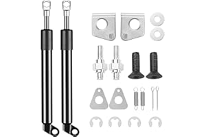 Vepagoo 2X Rear Tailgate Car Boot Gas Struts for 2009-2018 FORD PX Ranger 2009-2018 Mazda BT-50 Damper Soft Open