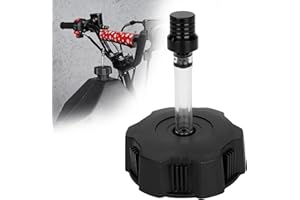 MTATCN Dirt Bike Thread Gas Tank Cap with Black Breather Vent Tube for 50cc 70cc 90cc 110cc 125cc Redcat ATV Quad 4 Wheeler Coolster TaoTao Buyang Coolsport Sunl Eagle JCL Parts