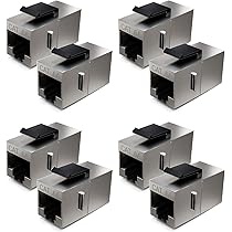 deleyCON 48x CAT6a Keystone-Jackmodule Patchkabel Netwerkkabel Verbinder STP Afscherming RJ45-Bus Netwerkdoos Patchpanel Keystonemount Uitbreiding deleyCON 48x CAT6a Keystone-Jackmodule Patchkabel Netwerkkabel Verbinder STP Afscherming RJ45-Bus Netwerkdoos Patchpanel Keystonemount Uitbreiding