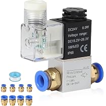 OLAB 5867 Magnetventil 2/2 Wege 230V 12V/AC/DC 24V/AC/DC 42-48V/AC Kompatibel mit Ceme 5536EN2ONAIF
