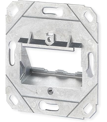 METZ CONNECT Scatola di giunzione Keystone da incasso 1 porta non equipaggiata bianco puro