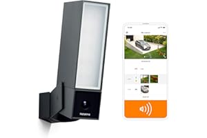 Netatmo Caméra Extérieure avec Sirène, Noir, 1 Unité (Lot de 1)