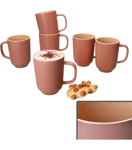 Ritzenhoff & Breker Jasper Set van 6 platte borden, oceaanblauw, 25,2 cm, aardewerk, dinerborden voor 6 personen, grote borden voor het grillen & Co. voor ontbijt, lunch, koffie en avondbrood