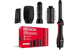 Revlon One-StepTM Blow-Dry Multi Air Styler 5 in 1 (Accessori intercambiabili, arricciacapelli, volumizzante, styler, shape enhancer, concentratore) RVDR5370