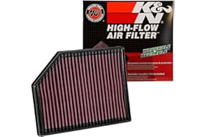K&N Engine Air Filter: High Performance, Premium, Washable, Panel Filter: 2016-2019 (S90, S90 II, V60, V60 II, V90, V90 Cross Country, V90 II, XC60 , XC 60 II), 33-3065