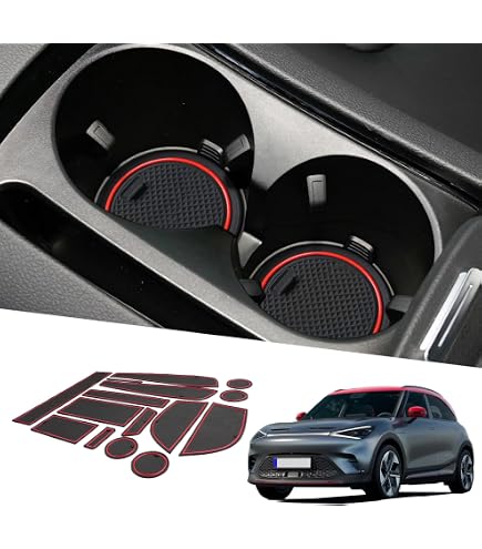 YEE PIN Organizer Console Centrale Per Smart #1 – Vassoio Portaoggetti Con Antiscivolo, ABS