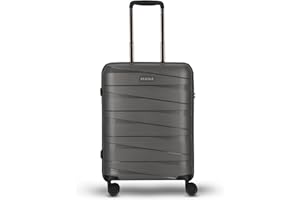 REDOLZ Hartschalen Kabinen-Koffer | Kleiner Trolley 40 x 20 x 55 cm aus hochwertigem, leichtem Polypropylen Material | 4-Rollen & TSA (Essentials 10)