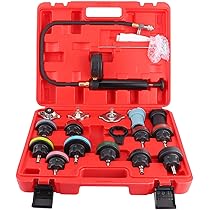 Kit Test Pressione Radiatore KATSU 15 Pezzi - Tester Perdite Per Auto