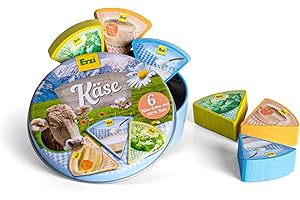 Erzi 17061 - Angoli per formaggio in scatola in legno, per bambini