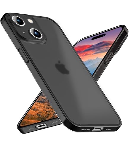 NALIA Custodia Trasparente in Vetro per iPhone 15 Pro Max - Effetto Prisma Olografico (Riflesso Arcobaleno) - Vetro Temperato 9H - AURORA - Marchio Tedesco
