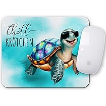 Melifestyle Mauspad – 23 X 19 Cm, 3 Mm Dick, Mit Spruch, Rutschfeste Moosgummi-Unterseite