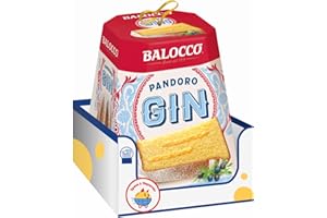 SPESA & RISPARMIO Pandoro Gin Balocco – 800g – Dolce di Natale con Aroma al Gin – Idea Regalo Originale (1 pezzi)