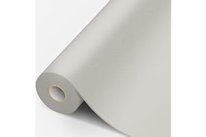 MICTER Pelle Adesiva per Riparazioni, 15x300cm Patch Pelle Adesiva, Toppe per Riparazione Autoadesive per Riparazione per Divano, Sedile Auto, Mobili, Borsa in Pelle, Tappezzeria(Bianco)