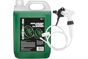 CARSHARK Non Acidic Wheel Cleaner 5 Litre with Long Hose Trigger, Heavy Duty Formula