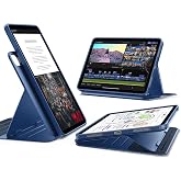 ESR iPad Air 11 in&ccedil; M4/M3/M2, iPad Air 8/7/6/5/4 (2026/2025/2024/2022/2020) i&ccedil;in kılıf, &ccedil;ıkarılabilir manyetik kapaklı d&ouml;ner 