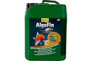 Tetra Pond AlgoFin Teich Algenvernichter - wirkt effektiv bei Fadenalgen, Schwebealgen und Schmieralgen im Gartenteich, 3 L