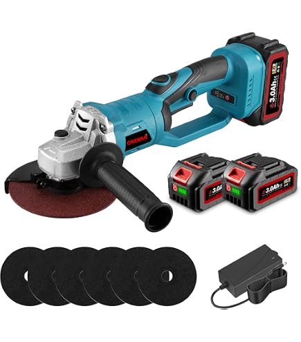 Mini Meuleuse D'angle Sans Fil 18V Yofuly - 2 Batteries 4.0Ah, 19500 Tr/min, Compatible Maa-kita