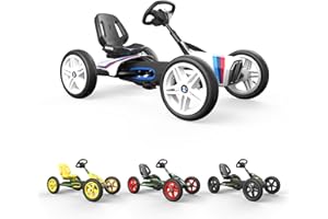 Berg 24.21.64.00 Buddy BMW Luftreifen und Freilauf Street Racer Children's Vehicle, Black/White, Kinderspielzeug geeignet für Kinder im Alter von 3-8 Jahren