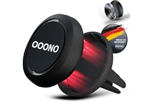 KIEMA Ooono 1 Halterung für Lüftungsschlitze, Magnetische Halterung für das Ooono co-Driver no1 Halterung, Super Halterung lüftung Co Driver 1