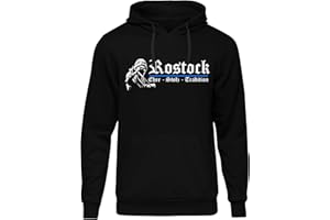 UGLYSHIRT87 Rostock Ehre & Stolz Kapuzenpullover | Fussball | Ultras
