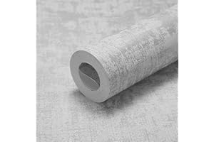 Anttyscar Betonoptik Tapeten Grau Beton Effekt Tapete Betontapete Industrial Vintage Beton Optik Tapete Livingwalls Vliestapete Zement Putz Motivtapete für Wohnzimmer, Flur, Schlafzimmer