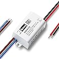 illuburg LED Driver 24V, 6W Waterproof IP66 Flickerfree for LED Strip Light, Corded Electric, CE, UKCA certified, Overload & Overvoltage Protection