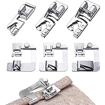 Piedino Per Orlo Arrotolato Per Macchina Da Cucire / Piedino Per, Piedino Macchi - Foto 6