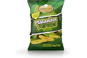 Platanitos Verdes - Bolsa Individual de 65 g - Sabor Salado - Elaborado con Plátano Fresco Verde - Aceite de Girasol 100% - I