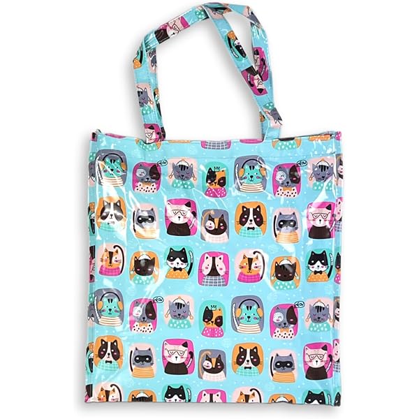 Millya - grande borsa da shopping impermeabile, pieghevole