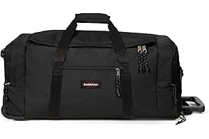 Eastpak Leatherface L + Reisetasche, 86.5 x 36.5 x 38 cm, 104 L - Black (Schwarz)
