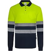 VELILLA Shirt Unisex Adults Orange Long Sleeve Polo Shirt Mao Collar Pullover Button Size L Regular