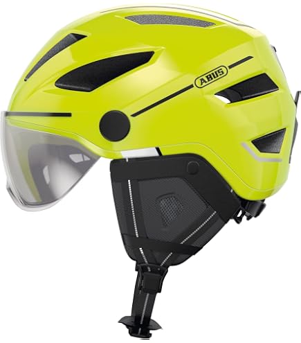Casco De Bicicleta ABUS HYP-e | Con Luces Delantera Y Trasera | Para E-Bikes Y S-Pedelecs