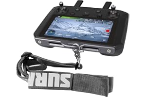 SYMIK Cordino da collo per DJI Smart Controller Tracolla Staffa in alluminioper Funziona con DJI Mavic Air 2, DJI Mini 2, Mavic 2 Pro/Zoom Drone con DJI Smart Controller