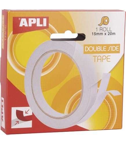 Cinta Adhesiva De Doble Cara – 4 Rollos, 12mm X 18m, Extrafuerte, Para Manualidades, Costura Y Bricolaje