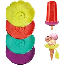 8 Pièces Support Cornet De Glace Anti-Goutte En Silicone - Réutilisable Pour Enfants